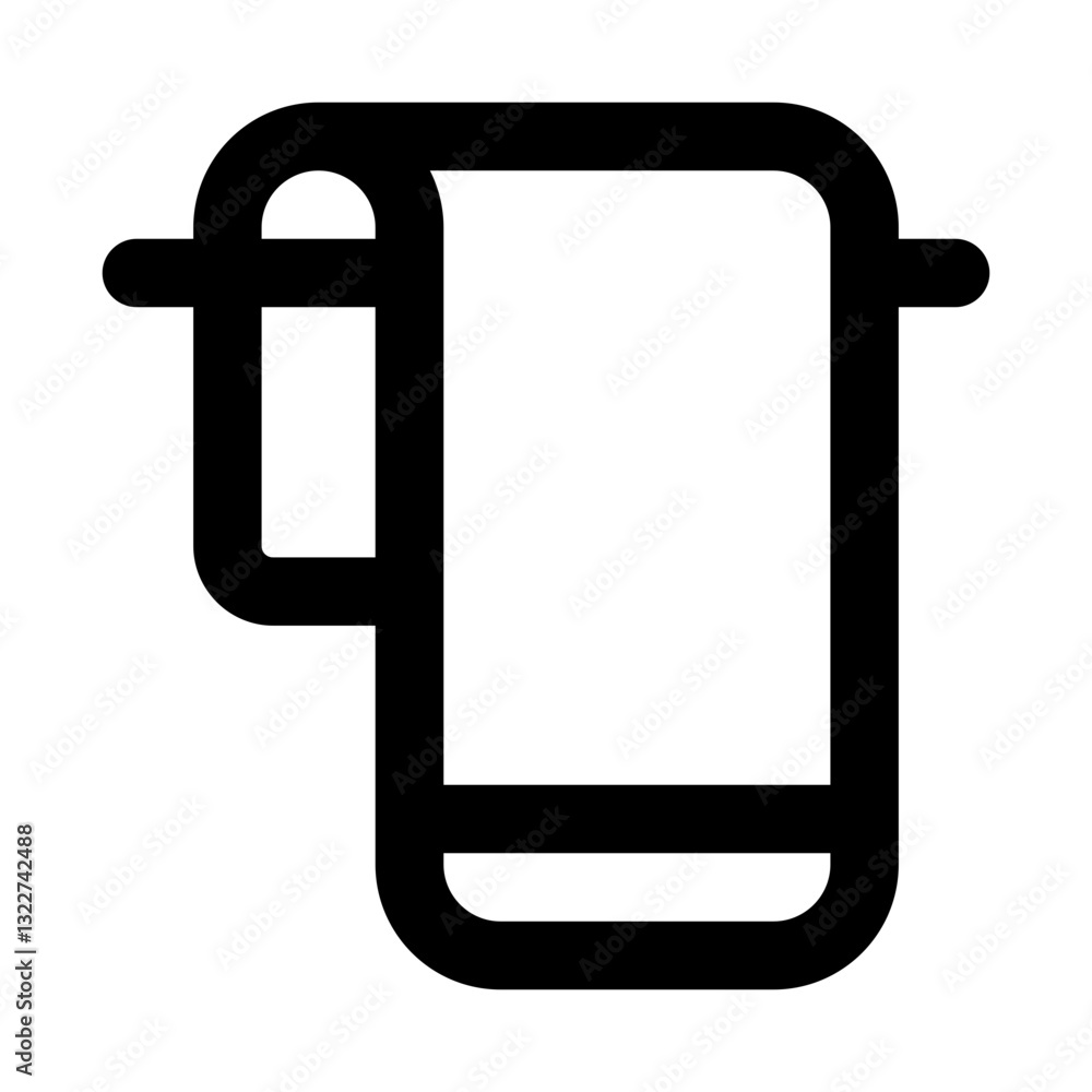 towel icon for illustration