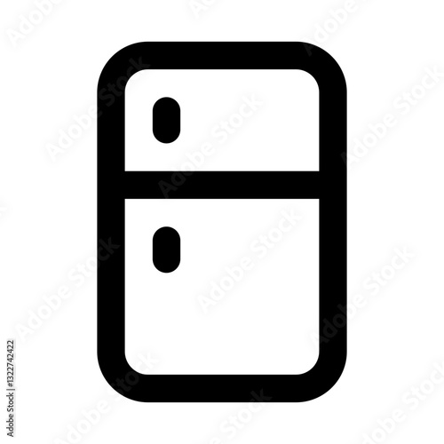 refrigerator icon for illustration