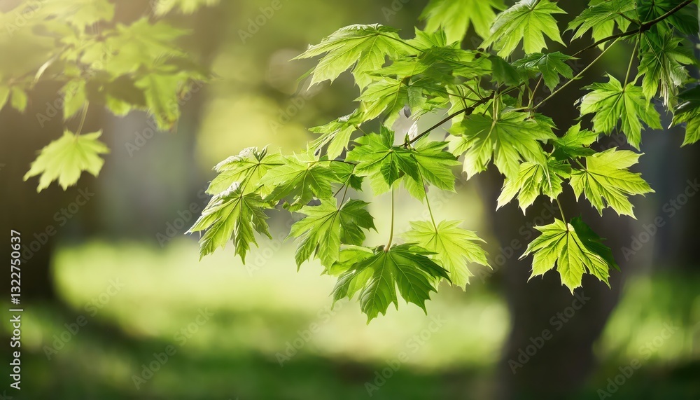 Vibrant Silver Maple Leaves on a Sunlit Spring Day A Blaze of Youth and Natures Renewal in a Park Setting, Perfect for Digital Art, Home Decor, or Inspiring Design Vibrant Silver Maple Leaves on a Sunlit Spring Day A Blaze of Youth and Natures Renewal in a Park Setting, Perfect for Digital Art, Home Decor, or Inspiring Design