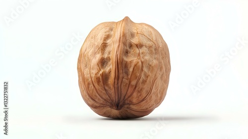 Kenari Utuh Dalam Cangkang Terisolasi Dengan Latar Belakang Putih