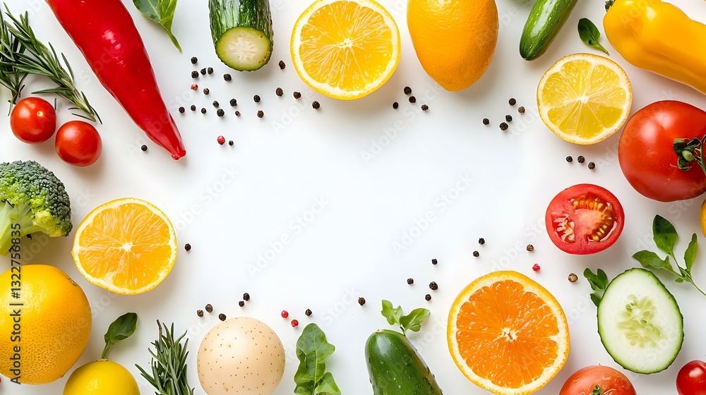 Healthy eating background