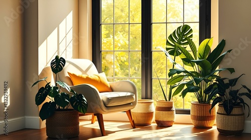 modern living room interior