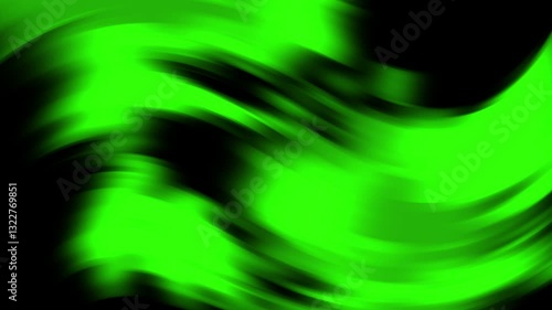 Gradient Wallpaper in Black and Green Colors An abstract featuring swirling shades of vibrant green against a dark background, creating a dynamic and fluid visual effect.