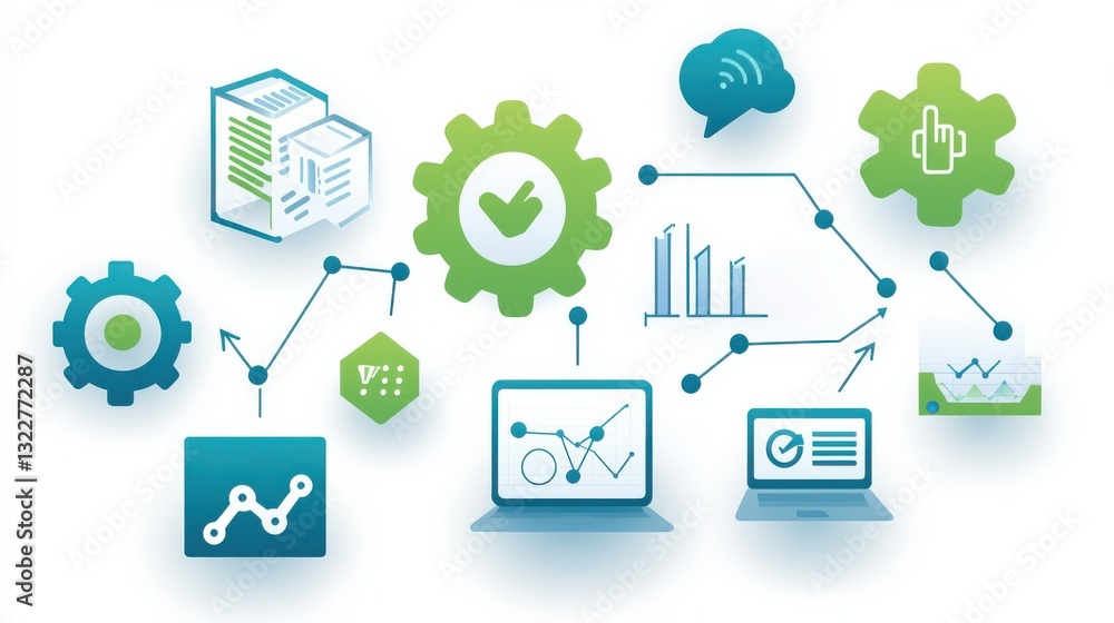 Business intelligence infographic concept. Comprehensive Business Intelligence Infographic Illustrating Data Driven Strategy Business intelligence infographic concept. Comprehensive Business Intelligence Infographic Illustrating Data Driven Strategy