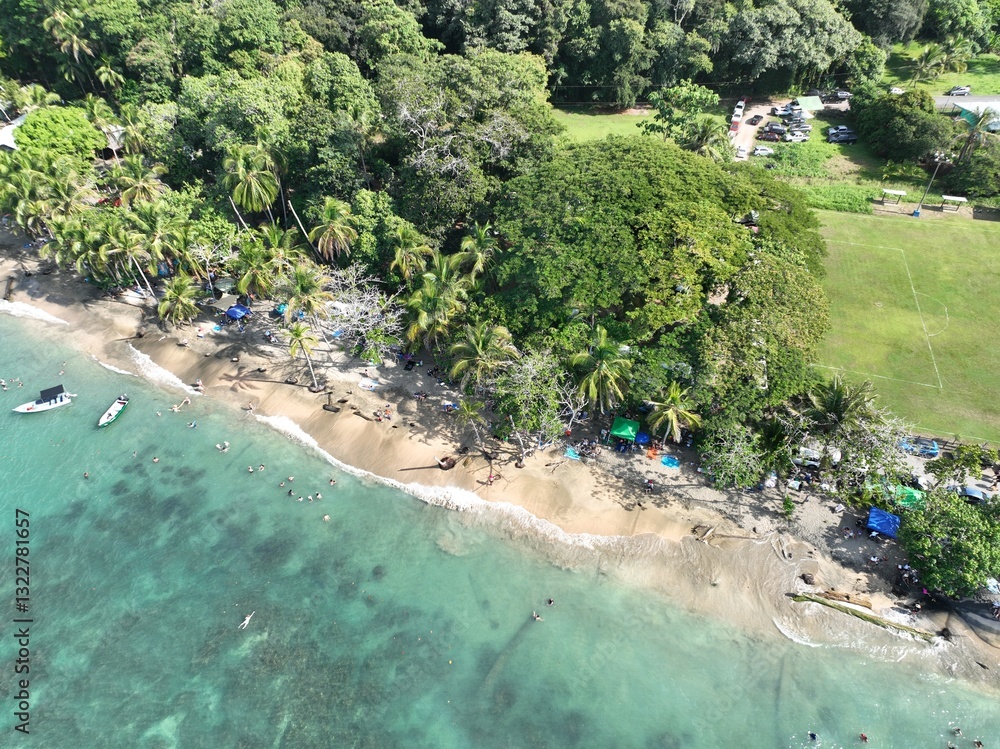 Caribbean bliss at Playa Negra, Cahuita, Costa Rica