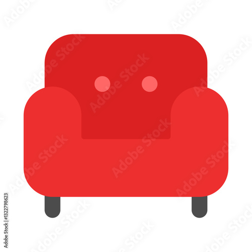armchair icon for illustration