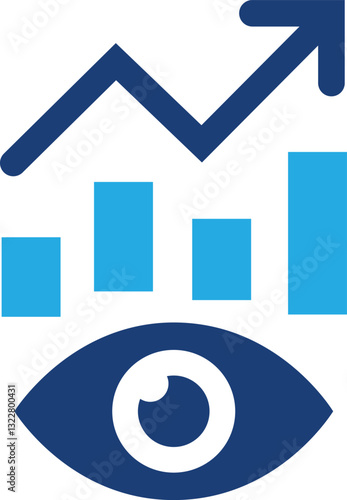 Business icon, Business team, meeting, partnership, startup, planning, company, management, profit and successful key icon, blue color