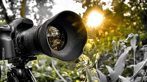 Wallpaper Mural Camera lens sunrise jungle photography wildlife Torontodigital.ca