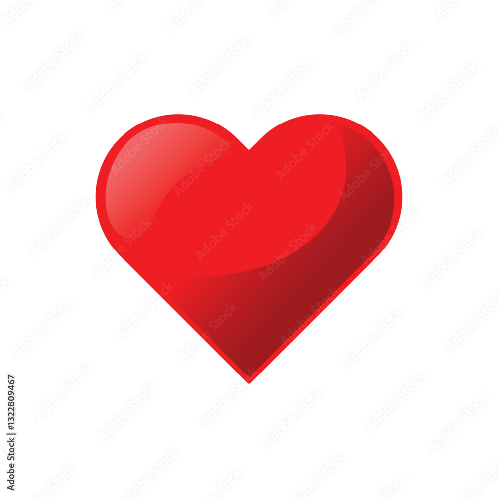Red heart 3d icon love roamance symbol
Red heart 3d icon love roamance symbol