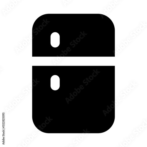 refrigerator icon for illustration
