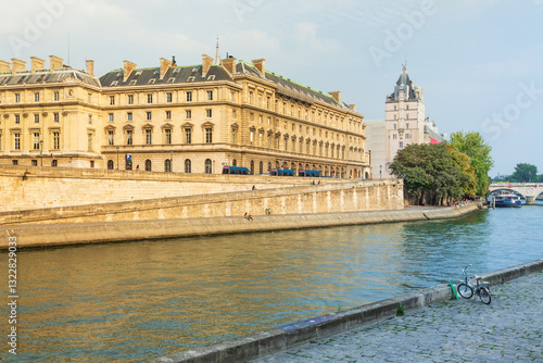 The Seine. Paris. photo