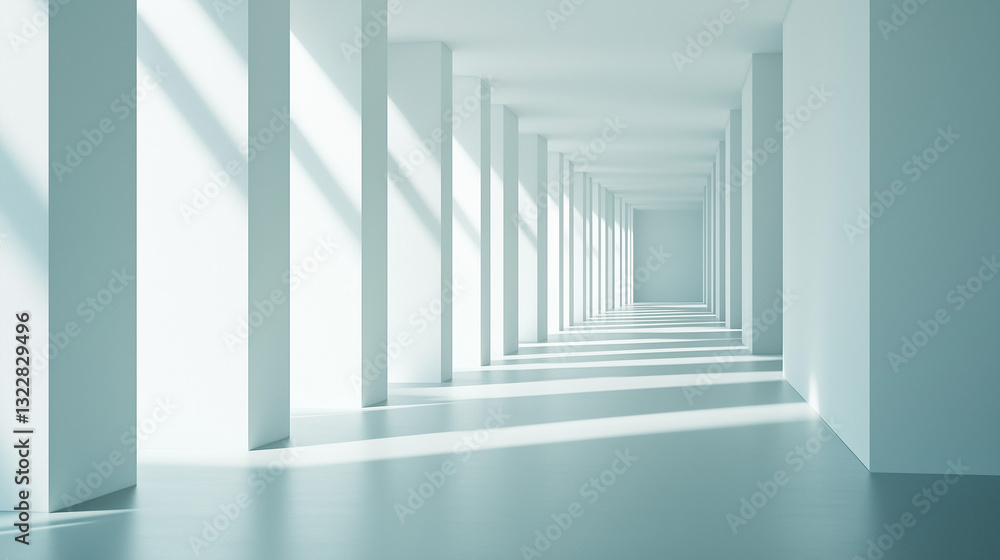 Abstract business concept symbolizing simplicity and clarity in modern strategy. Abstract business concept symbolizing simplicity and clarity in modern strategy.