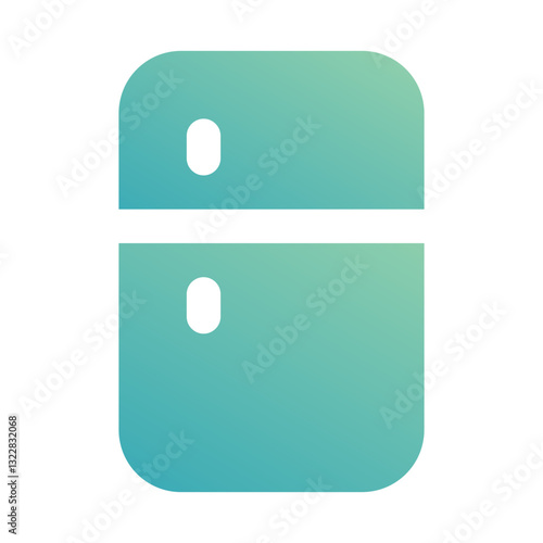 refrigerator icon for illustration