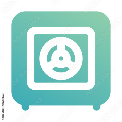 safebox icon for illustration