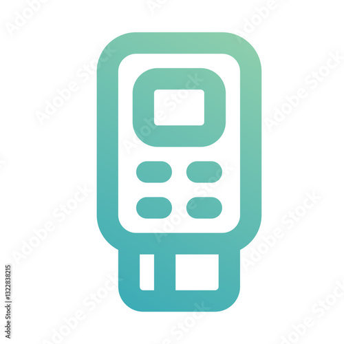 pos terminal icon for illustration