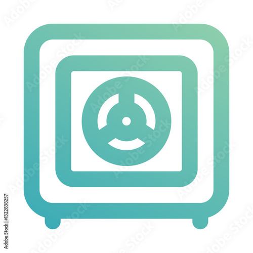 safebox icon for illustration