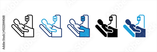 Chemotherapy Multi Style Icon Set