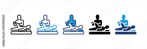 Physical Therapy Multi Style Icon Set