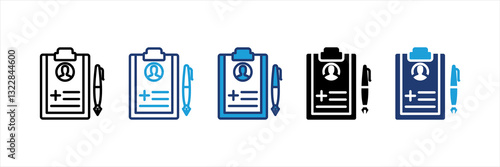 Case History Multi Style Icon Set
