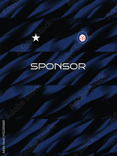 Abstract Pattern for Sport Jersey Sublimation