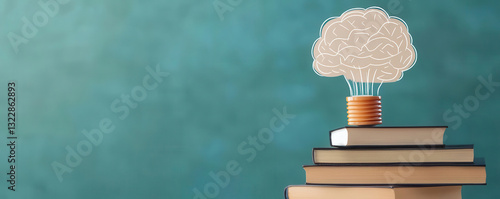 Virtual learning dashboard showing courses and achievements, ele