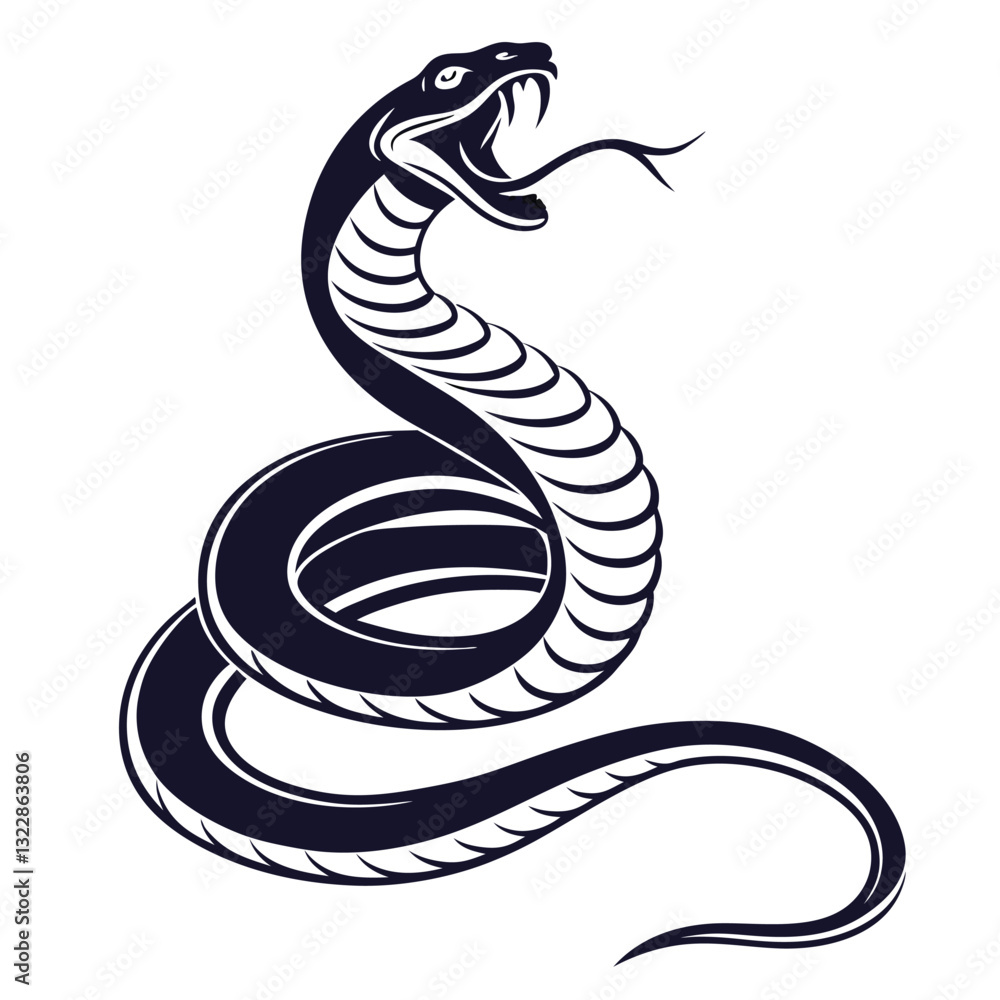 Fototapeta premium Serpents Shadow Dance.