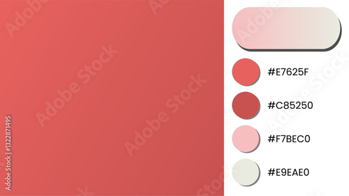 Red, Rose Red, Rose Quartz, Ivory gradient background with light blurred pattern. Abstract illustration with gradient blur design. Blurred colored abstract background. Colorful gradient