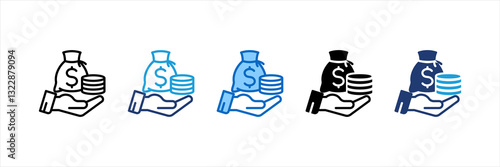Budget Multi Style Icon Set