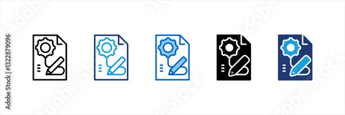 Prototyping Multi Style Icon Set
