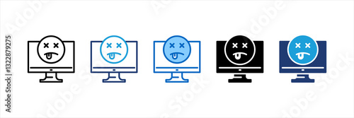 Error Multi Style Icon Set