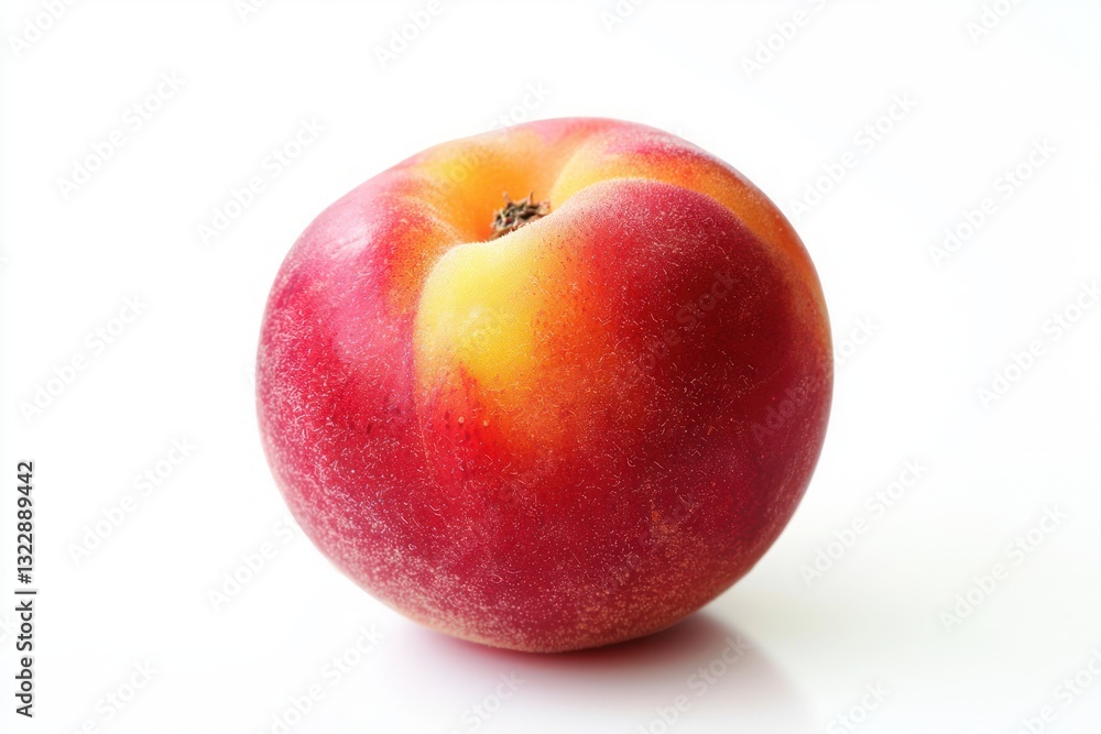 Ripe peach delight a closeup view of summer fruit for healthy eating in vibrant color Ripe peach delight a closeup view of summer fruit for healthy eating in vibrant color