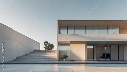  Minimalist Luxury House with Modern Architectural Design