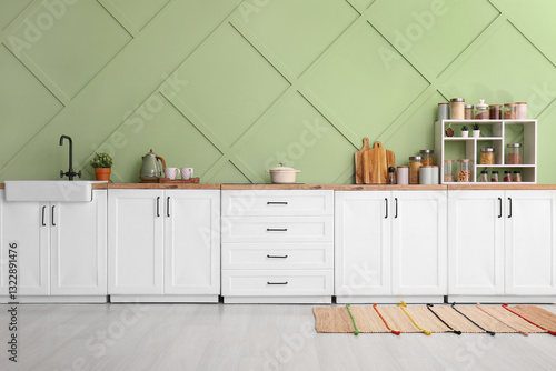 Modern kitchen interior des...