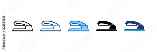 Stapler Multi Style Icon Set