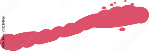 Street art stock line element