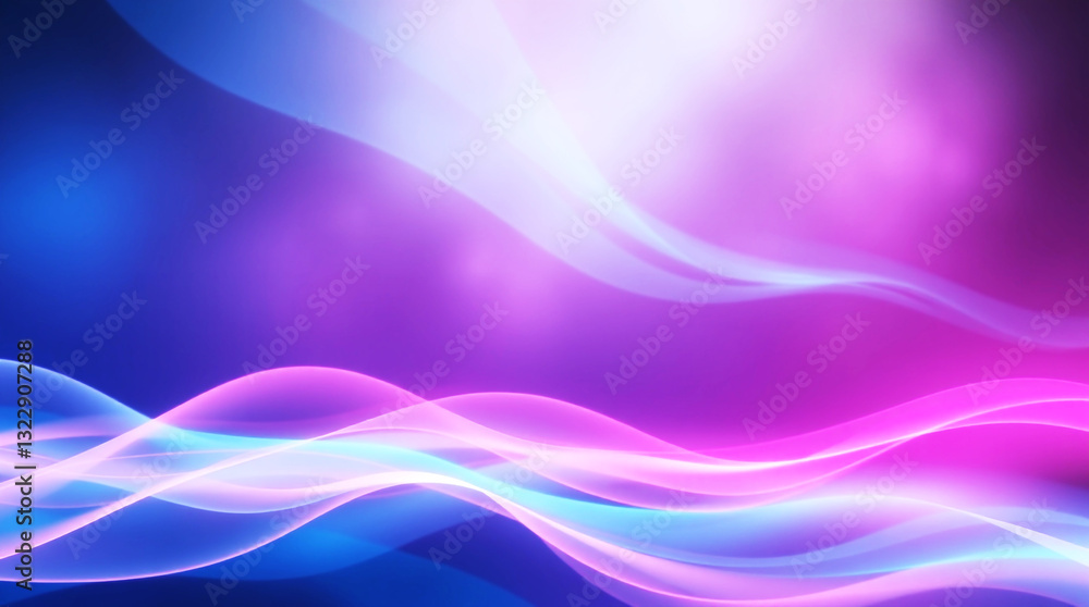 Abstract background of modern tech gradient waves in blue and pink hues, technology, modern, abstract, background, waves. Dynamic abstract light trails in neon pink and blue hues. Abstract background of modern tech gradient waves in blue and pink hues, technology, modern, abstract, background, waves. Dynamic abstract light trails in neon pink and blue hues.
