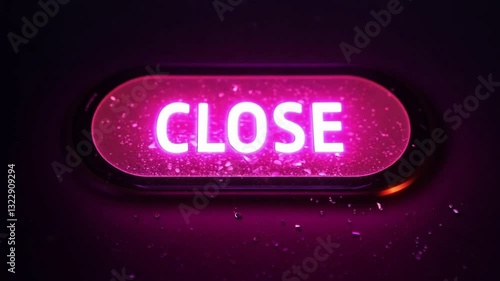 Illuminated Closure: A vibrant, glowing 