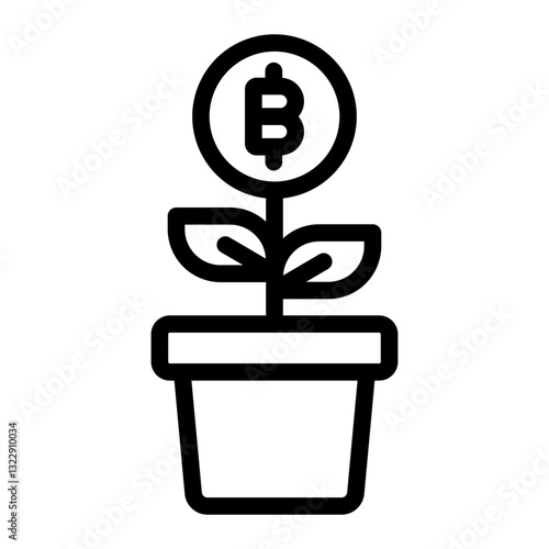 grow Line Icon