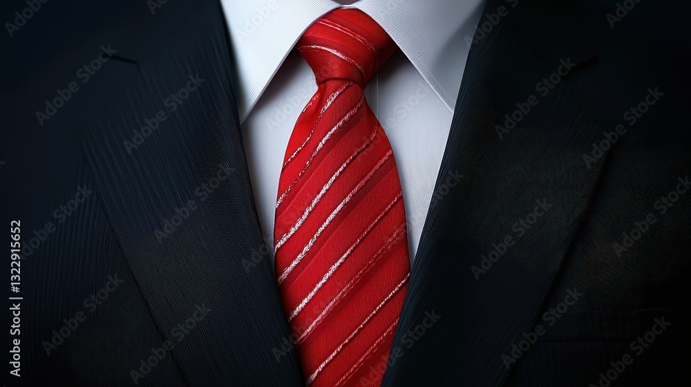 Professional man in a suit and tie, portrait of business attire success Professional man in a suit and tie, portrait of business attire success