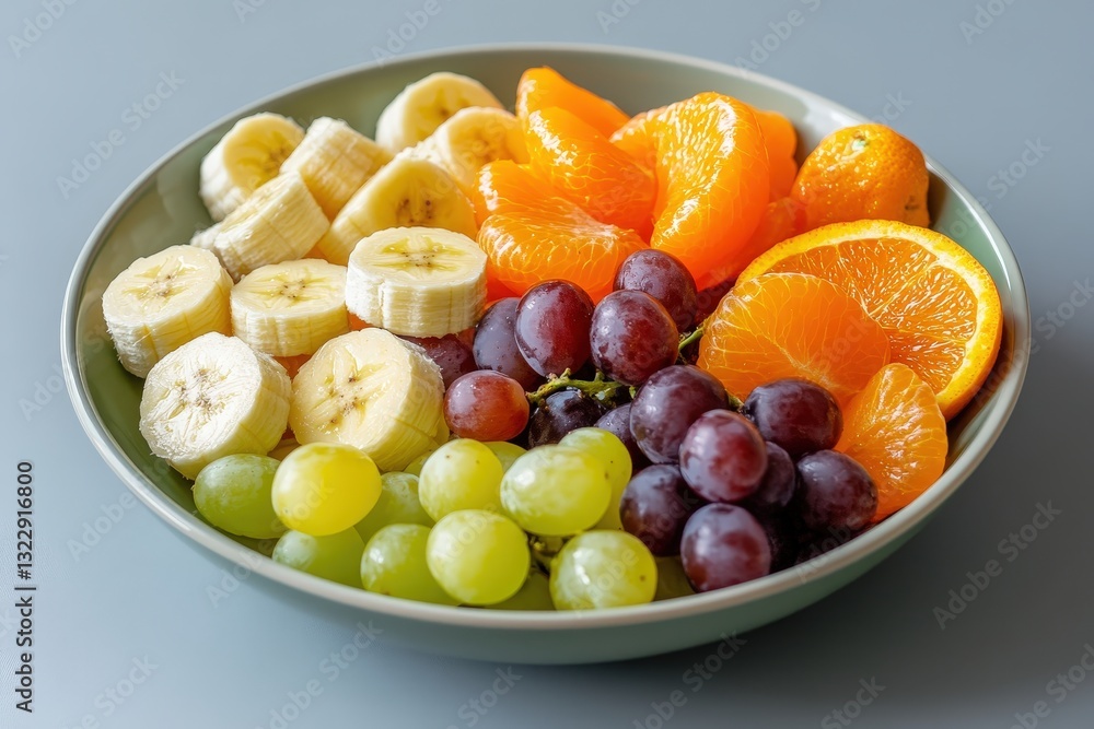 A healthy fruit salad containing various fresh and delicious ingredients A healthy fruit salad containing various fresh and delicious ingredients