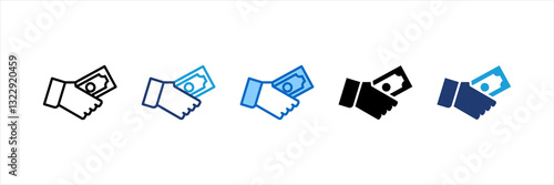 Costs Multi Style Icon Set