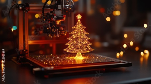 3D Printing a Festive Christmas Tree: A Technological Holiday Wonder