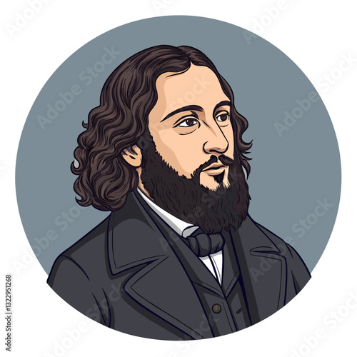 Create a stylized portrait of tiradentes day