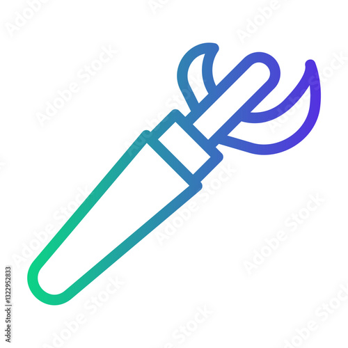 can opener Line Gradient Icon
