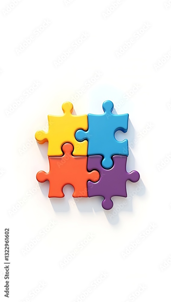 A 2D flat illustration of colorful puzzle pieces, each shaped like a unique human figure, interlocking together, symbolizing how different perspectives fit together. White background with copy space a A 2D flat illustration of colorful puzzle pieces, each shaped like a unique human figure, interlocking together, symbolizing how different perspectives fit together. White background with copy space a