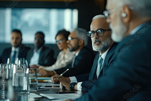 Premium Quality Image of Mentor Training Executive Team at Board Meeting