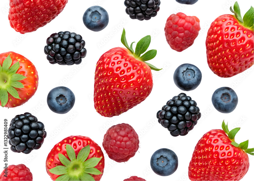 Fresh berries background. Strawberries, blueberries, raspberries, blackberries. Fresh berries background. Strawberries, blueberries, raspberries, blackberries.