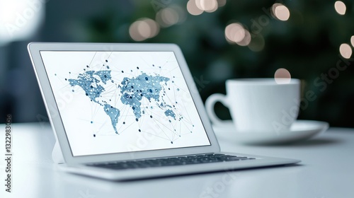 Global Distribution Network Maps: A digital map with interactive elements, allowing users to track shipments and monitor supply chain activity in real time.