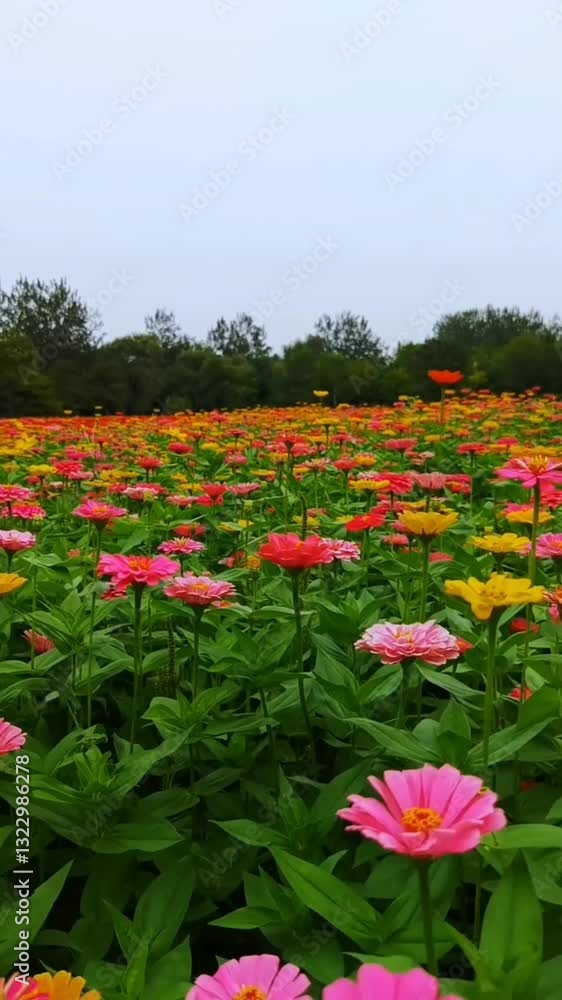 Natural scenery of autumn flower festival, flowerbed and flower / Wonju-si, Gangwon-do, South Korea Natural scenery of autumn flower festival, flowerbed and flower / Wonju-si, Gangwon-do, South Korea