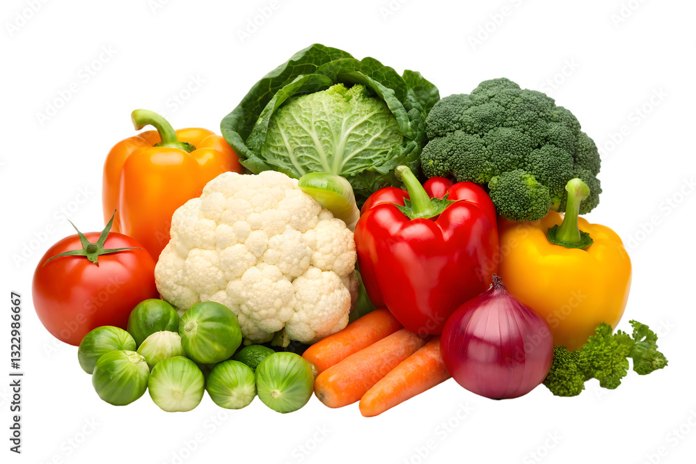 Assortment of fresh vegetables Assortment of fresh vegetables